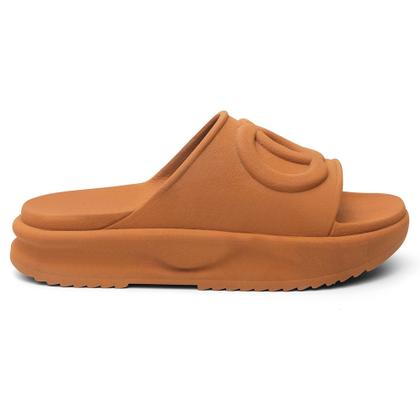 Imagem de Chinelo Feminino Nuvem Ortopédico Plataforma Macio Confortavel Marrom