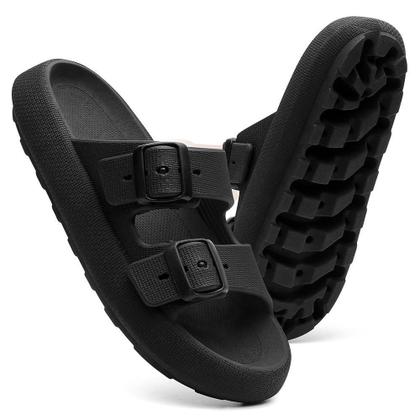Imagem de Chinelo Feminino Nuvem Slide Confortável  Fivela
