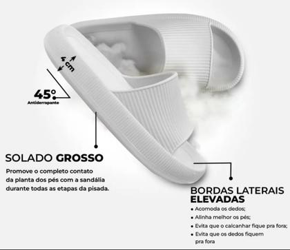 Imagem de Chinelo Feminino Original Nuvem Ortopédico Slide Ergonómico