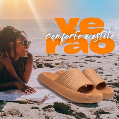 Imagem de Chinelo Feminino Original Nuvem Ortopédico Slide Ergonómico