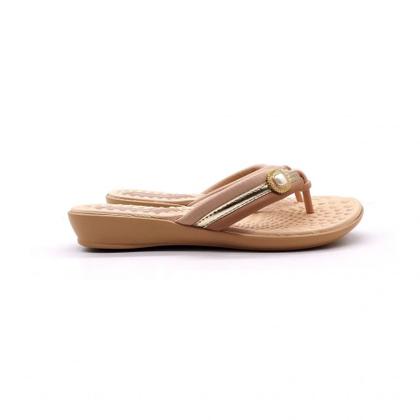 Imagem de Chinelo Feminino Piccadilly 500374 - ROSE / AMENDOA / OURO - 40