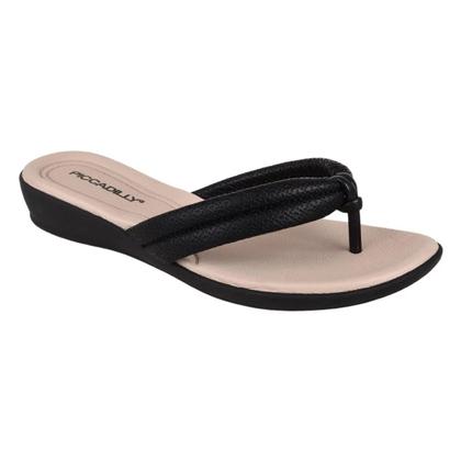 Imagem de Chinelo Feminino Piccadilly Conforto - Preto