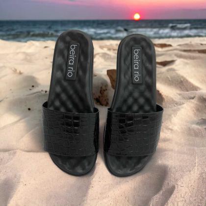 Imagem de Chinelo Feminino Slide Casual Dia a Dia Leve Confortável Beira Rio Ref: 8360303