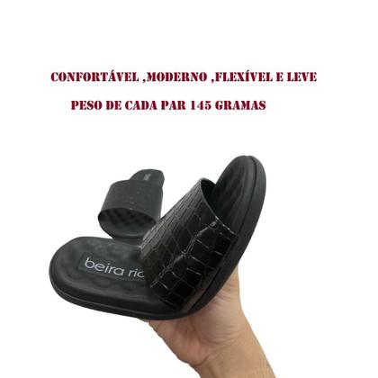 Imagem de Chinelo Feminino Slide Casual Dia a Dia Leve Confortável Beira Rio Ref: 8360303