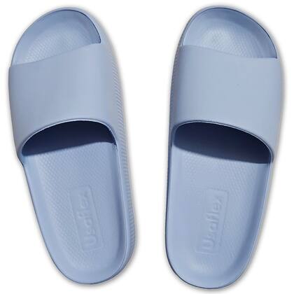 Imagem de Chinelo Feminino Usaflex Slide Nuvem Plataforma Poofy Salto