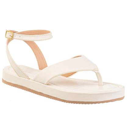 Imagem de Chinelo Flatform Amarraçao Fivela Ajustavel Feminina Moda