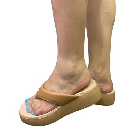 Imagem de Chinelo flatform tira de dedo conforto macio leve modare 7189.101