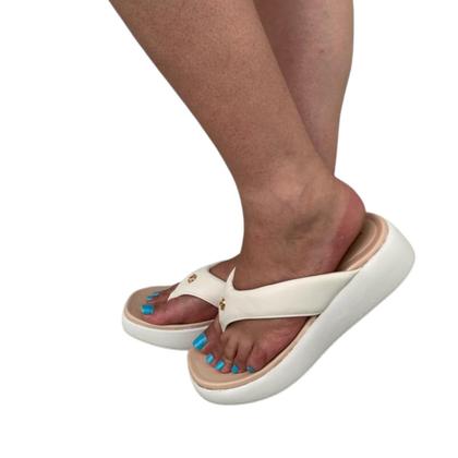 Imagem de Chinelo flatform tira de dedo conforto macio leve modare 7189.101