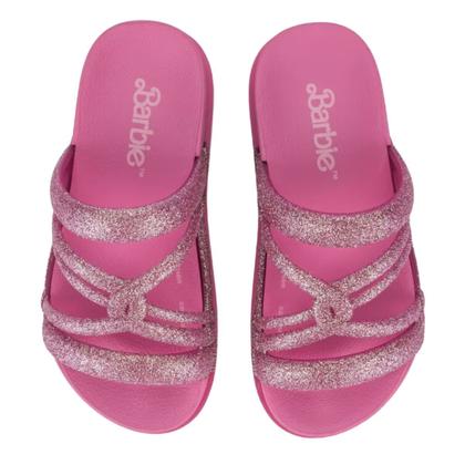 Imagem de Chinelo Grendene Barbie Allure Slide Rosa Glitter