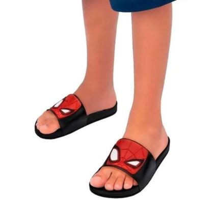 Imagem de Chinelo Grendene Kids Slide Spider Man Preto