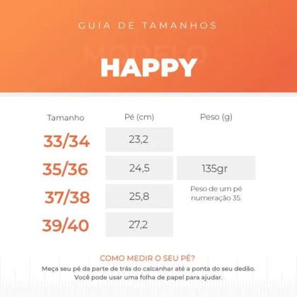 Imagem de Chinelo Happy Boaonda Original Feminino Casual Ultraconforto EVA Ortopedico Sandalia Chinelo De Dedo Anatomica Fascite Plantar Esporao Dia A Dia