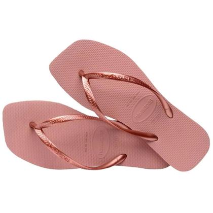 Imagem de Chinelo Havaiana Slim Square Rosa Crocus