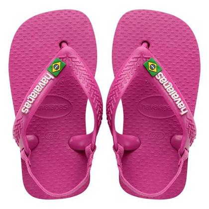 Imagem de Chinelo Havaianas Baby Brasil Logo Infantil com Elástico