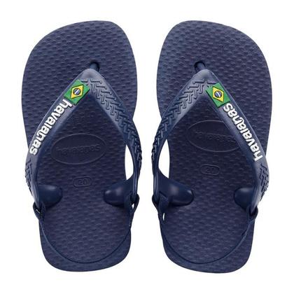 Imagem de Chinelo Havaianas Baby Brasil Logo Infantil com Elástico