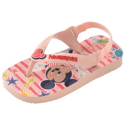 Imagem de Chinelo Havaianas Baby Disney Classics Minnie E Mickey Com Elástico
