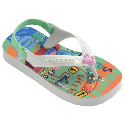 Imagem de Chinelo Havaianas Baby Peppa Pig com Elástico