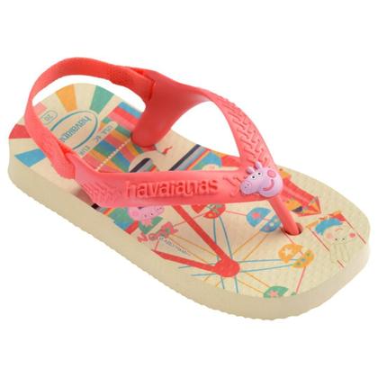 Imagem de Chinelo Havaianas Baby Peppa Pig com Elástico