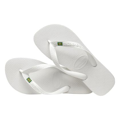 Imagem de Chinelo Havaianas Branco Brasil