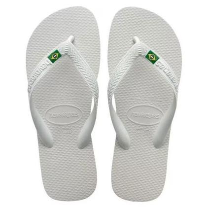 Imagem de Chinelo Havaianas Brasil Light Unissex Branco