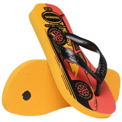 Imagem de Chinelo Havaianas Cars Mcqueen Hotwheels Carros Meninos Orig