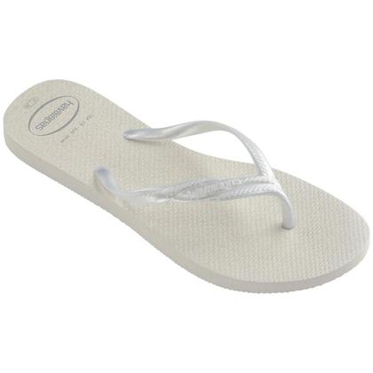 Imagem de Chinelo Havaianas Feminina Fantasia Gloss Branca Original