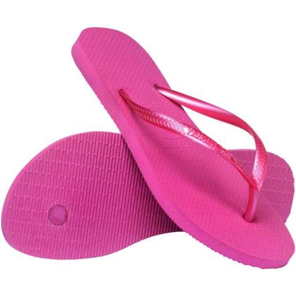 Imagem de Chinelo Havaianas Feminino SLIM 35/36 Rosa GUM (PAR)