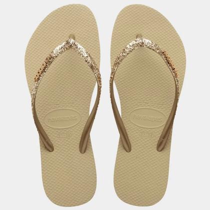 Imagem de Chinelo Havaianas Feminino Slim Glitter original *NF*