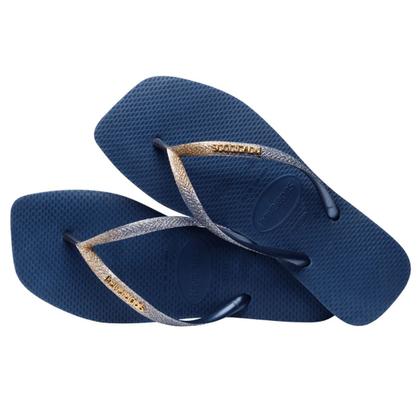 Imagem de Chinelo Havaianas Feminino Slim Square Glitter Com NF