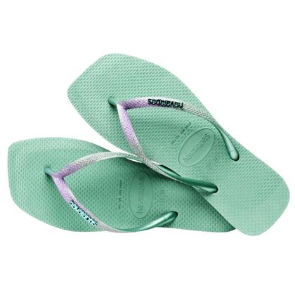 Imagem de Chinelo Havaianas Feminino Slim Square Glitter Com NF
