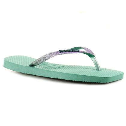 Imagem de Chinelo Havaianas Feminino Slim Square Glitter Com NF