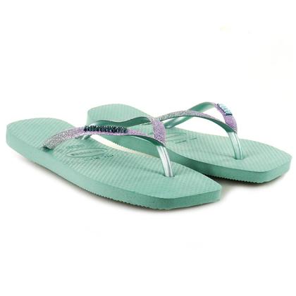 Imagem de Chinelo Havaianas Feminino Slim Square Glitter Com NF