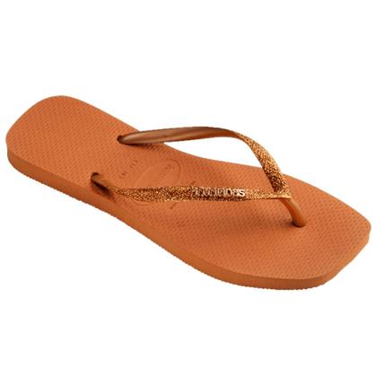 Imagem de Chinelo Havaianas Feminino Slim Square Glitter Com NF