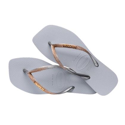 Imagem de Chinelo Havaianas Feminino Slim Square Glitter Com NF