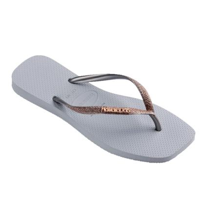 Imagem de Chinelo Havaianas Feminino Slim Square Glitter Com NF
