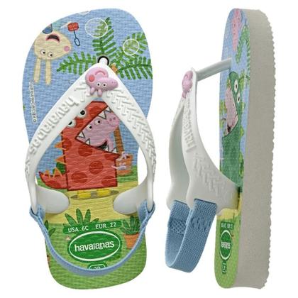 Imagem de Chinelo Havaianas Infantil Baby Peppa Pig Com Elástico