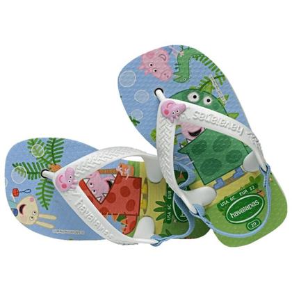 Imagem de Chinelo Havaianas Infantil Baby Peppa Pig Com Elástico