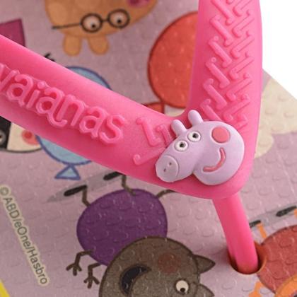 Imagem de Chinelo Havaianas Infantil Baby Peppa Pig Com Elástico