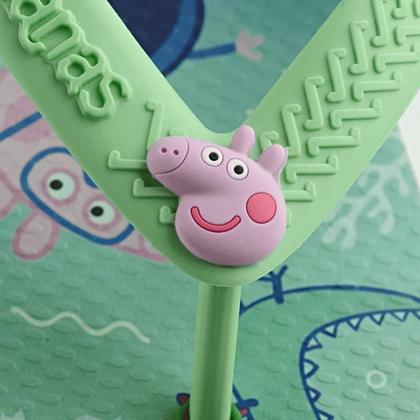 Imagem de Chinelo Havaianas Infantil Baby Peppa Pig Com Elástico