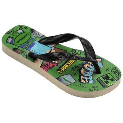 Imagem de Chinelo Havaianas Infantil Juvenil Top Minecraft 4145125