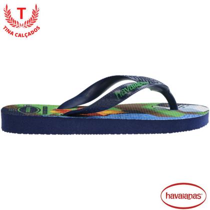 Imagem de Chinelo Havaianas Infantil Minecraft - Masculino