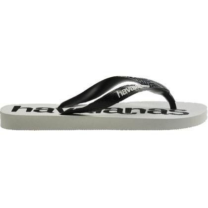 Imagem de Chinelo Havaianas Masculino Estiloso Top Logomania 2 Cor:BrancoTamanho:41/42