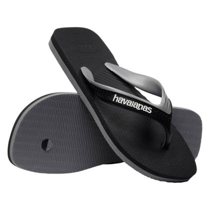 Imagem de Chinelo Havaianas Masculino Original Dual Preto  37/38 ao 43/44 Sandália Masculina