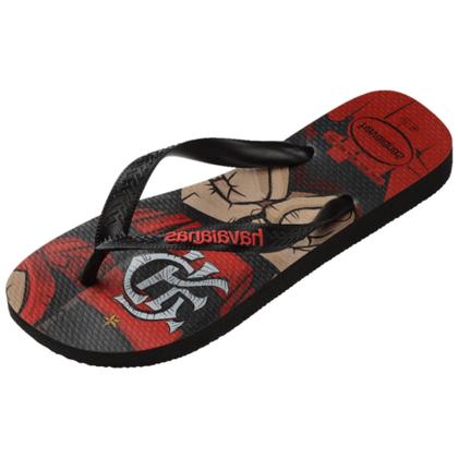 Imagem de Chinelo Havaianas Masculino Top Times Flamengo Original Pronta Entrega