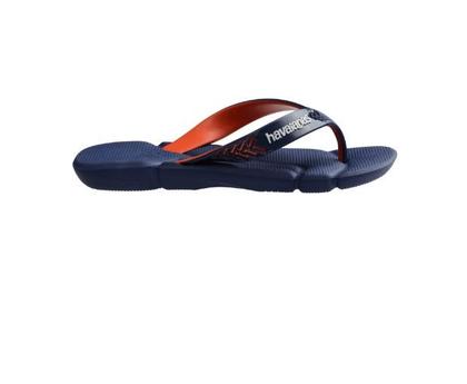 Imagem de Chinelo Havaianas Ortopédico Power 2.0 Azul Anatômico 0306 Verão - Masculino