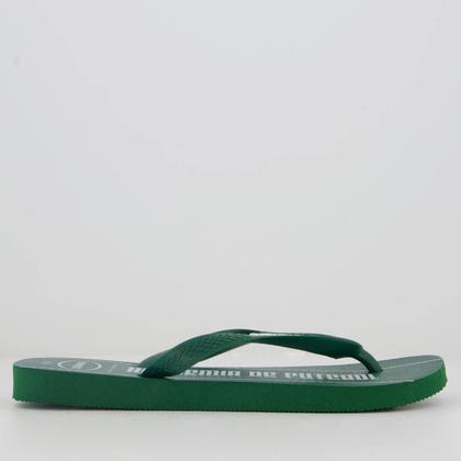 Imagem de Chinelo Havaianas Palmeiras Escudo Verde