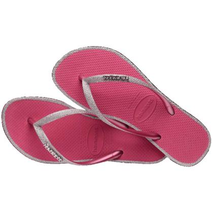 Imagem de Chinelo Havaianas Slim Glitter Contour Rosa