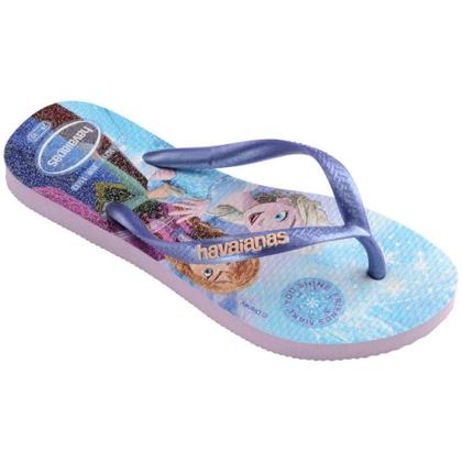 Imagem de Chinelo havaianas slim princesas infantil menina 4123328