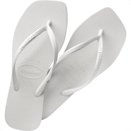 Imagem de Chinelo Havaianas Slim Square 37/38 Branco