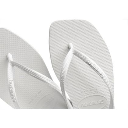 Imagem de Chinelo Havaianas Slim Square 37/38 Branco