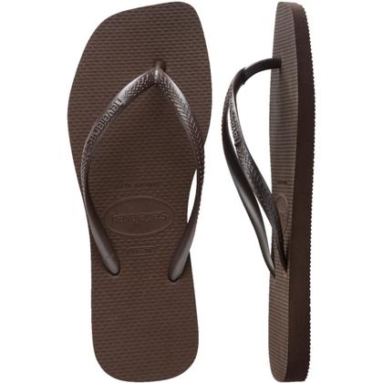 Imagem de Chinelo Havaianas Slim Square Café 37/38 Feminino Original
